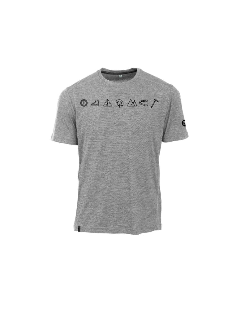 Grinberg fresh T-Shirt Maul 472458105080 Grösse 50 Farbe grau Bild-Nr. 1