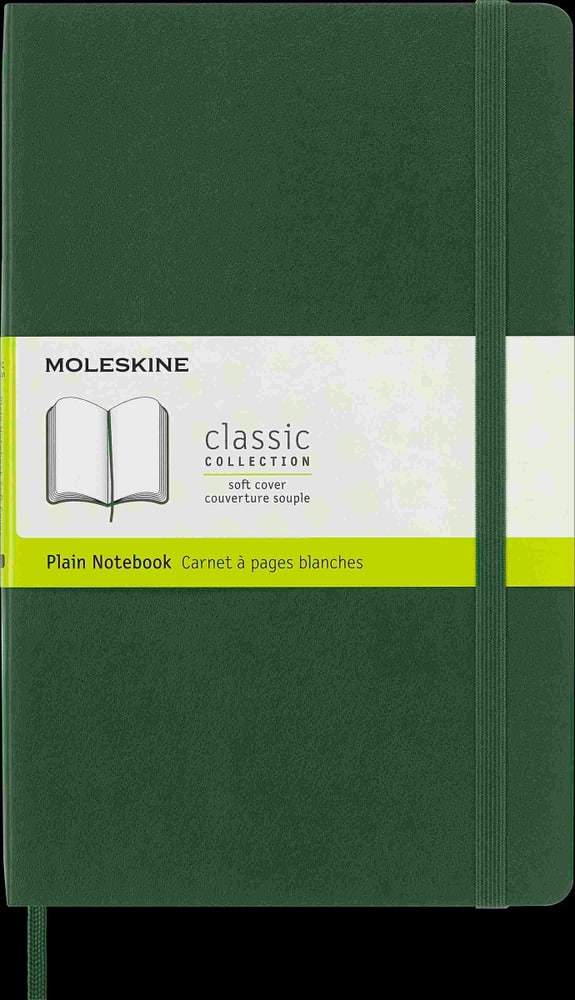 NOTEBOOK BLANCO VERDE MIRTO Taccuino Moleskine® 669700124949 N. figura 1