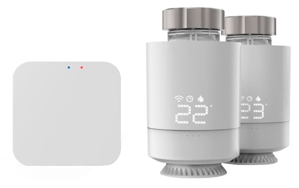 WLAN 2x centrale de thermostat de radiateur intelligente Thermostat de radiateur Hama 785300166776 Photo no. 1