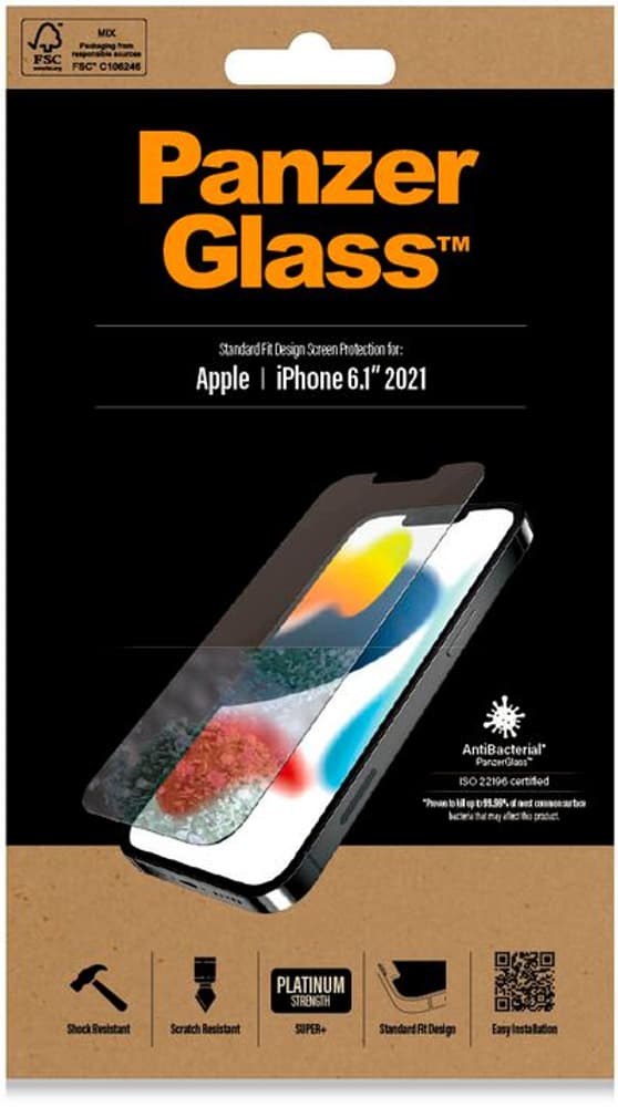 Screen Protector iPhone 13 Smartphone Schutzfolie Panzerglass 798690500000 Bild Nr. 1