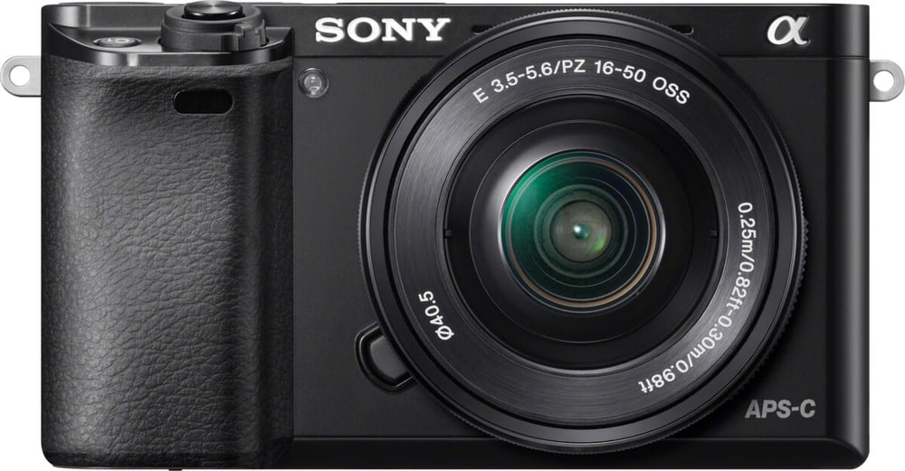 Alpha 6000 + 16–50mm PZ OSS Schwarz Systemkamera Kit Sony 79341400000015 Bild Nr. 1