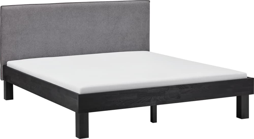 CARA Lit CARA Lit 407816000000 Dimensions L: 160.0 cm x P: 200.0 cm Couleur Hêtre noir Photo no. 1