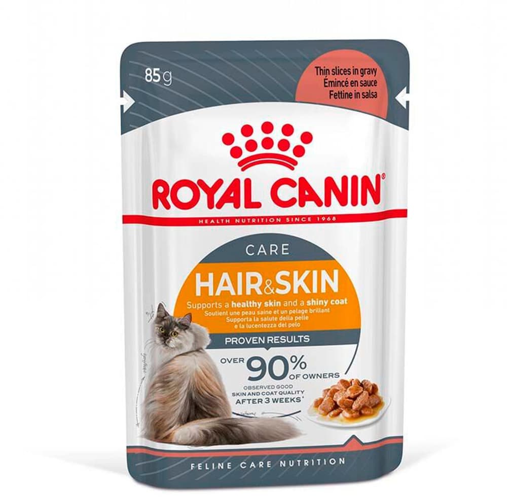 Hair & Skin Gravy, 12x85 g Nassfutter Royal Canin 658691400000 Bild Nr. 1