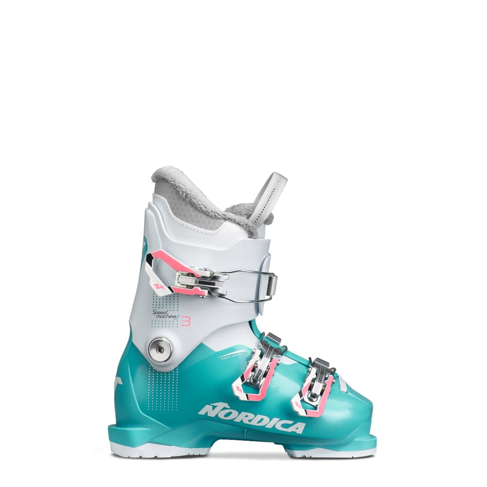 Speedmachine J 3 Girl Chaussures de ski Nordica 495313924541 Taille 24.5 Couleur bleu claire Photo no. 1