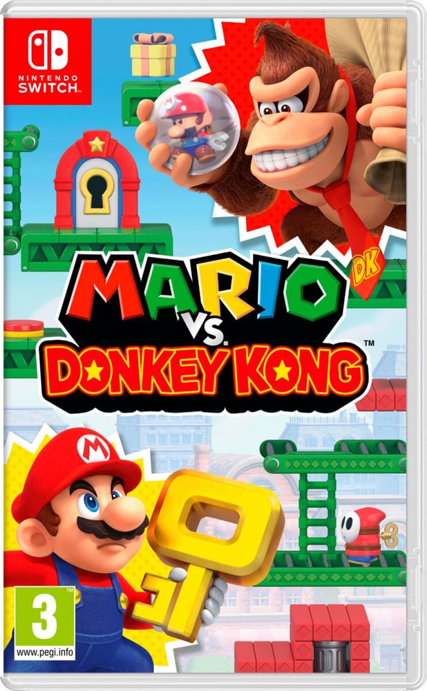 NSW - Mario vs. Donkey Kong Jeu vidéo (boîte) Nintendo 785302408216 Photo no. 1