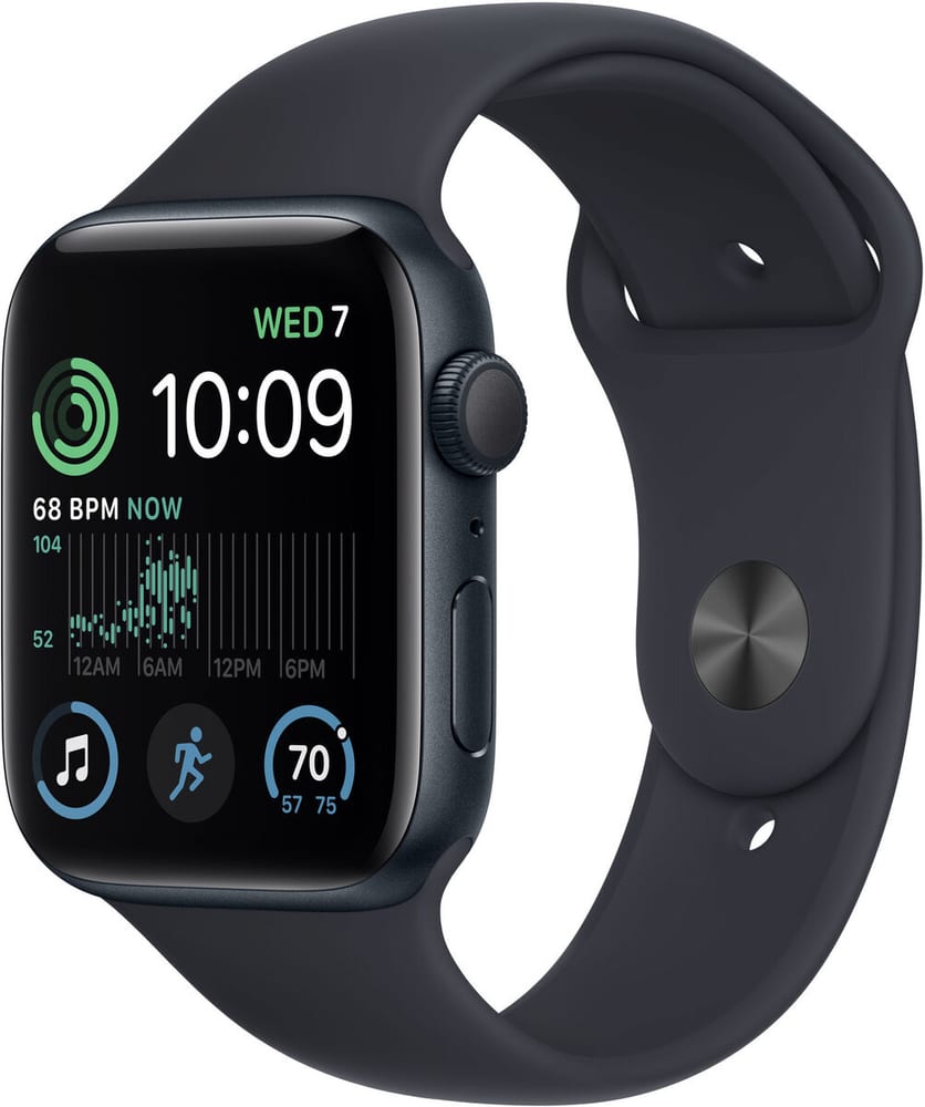 Watch SE GPS 40mm Midnight Aluminium Case with Midnight Sport Band - Regular Smartwatch Apple 79914080000022 No. figura 1