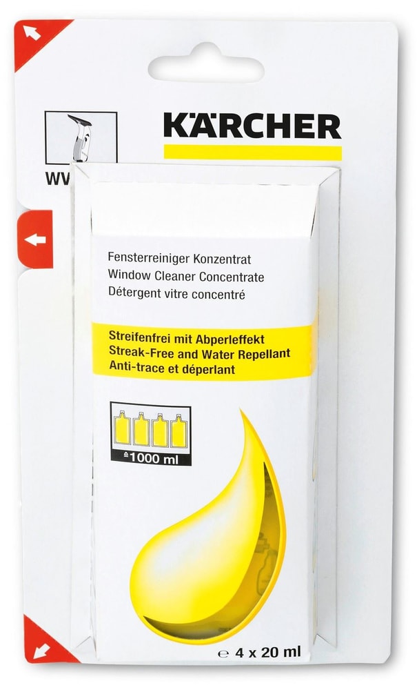Detergente concentrato vetri RM503 4x20m Kärcher 9000024780 No. figura 1
