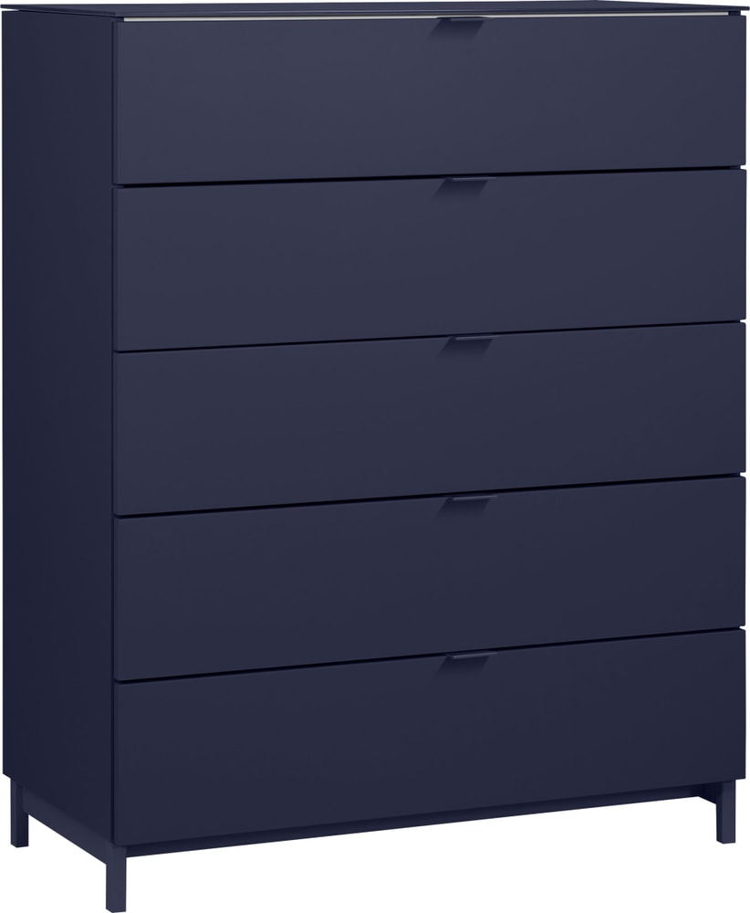 TILL Cassettone TILL Cassettone 400857300000 Dimensioni L: 84.0 cm x P: 41.0 cm x A: 106.0 cm Colore Blu notte N. figura 1