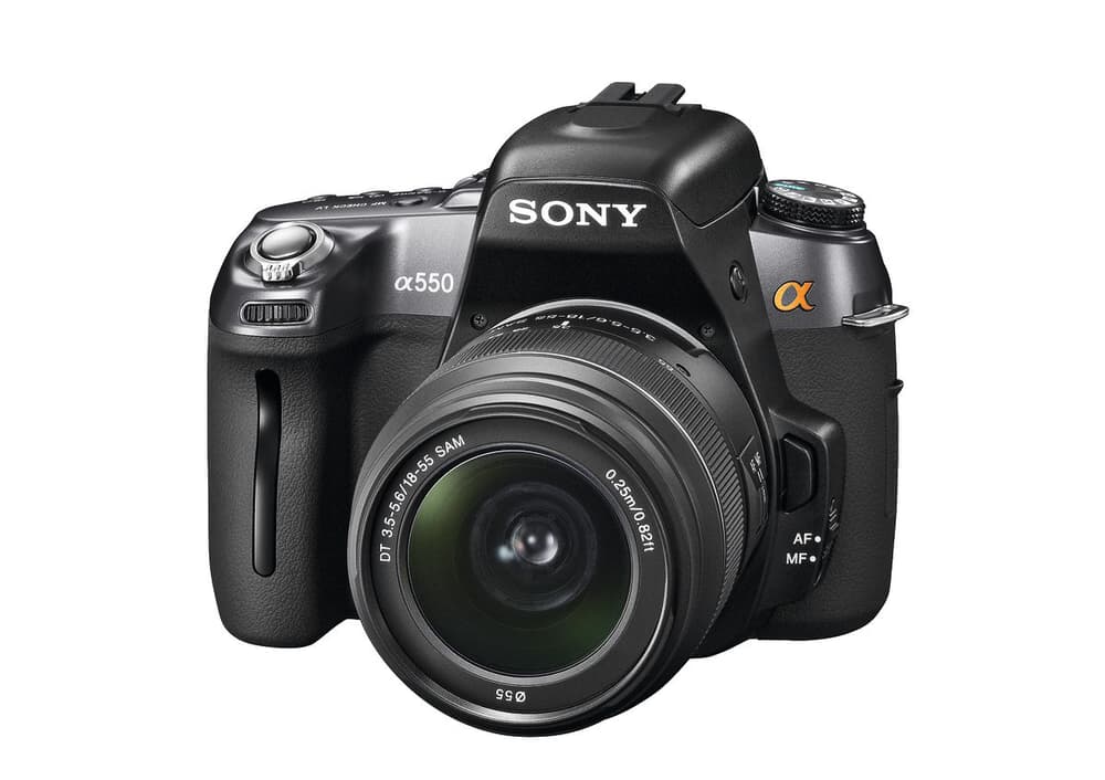 DSLR-A550L KIT 18-55mm Spiegelreflexkamera Sony 79333320000009 Bild Nr. 1