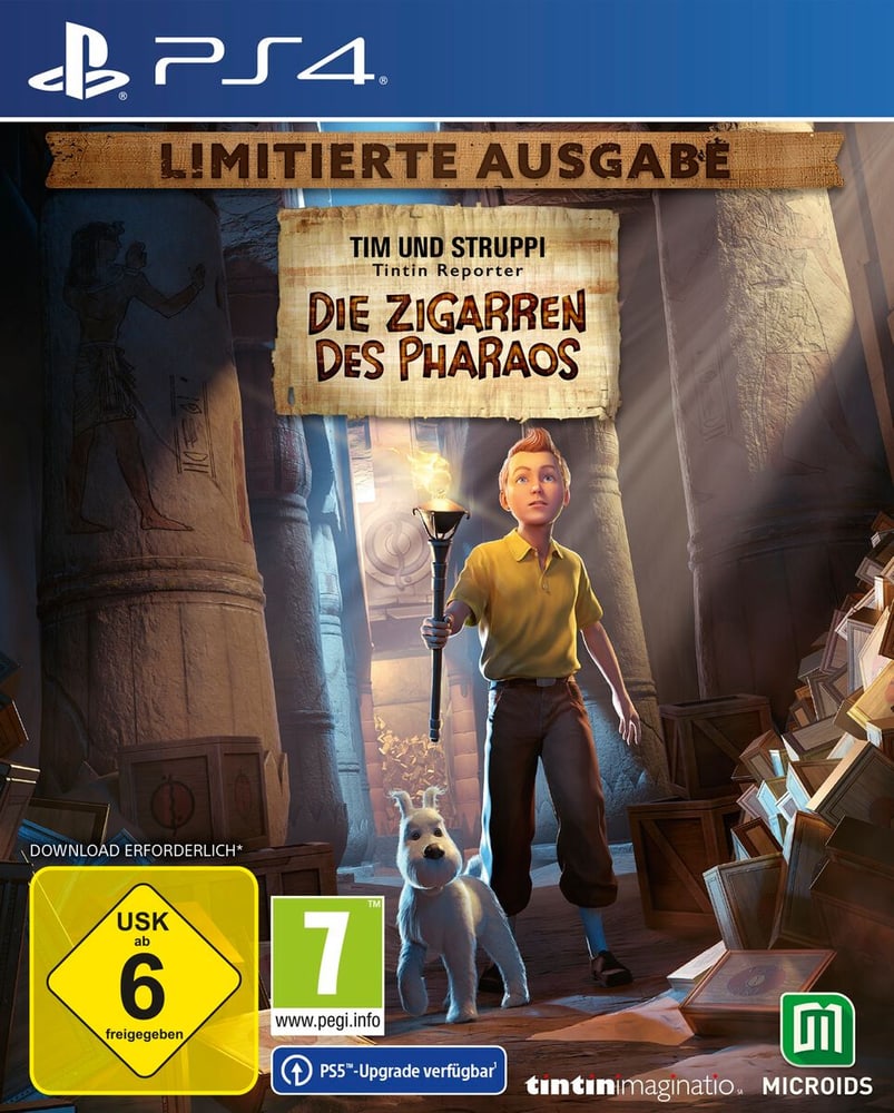 PS4 - Tim und Struppi - Die Zigarren des Pharaos - Limited Edition Jeu vidéo (boîte) 785300194325 Photo no. 1