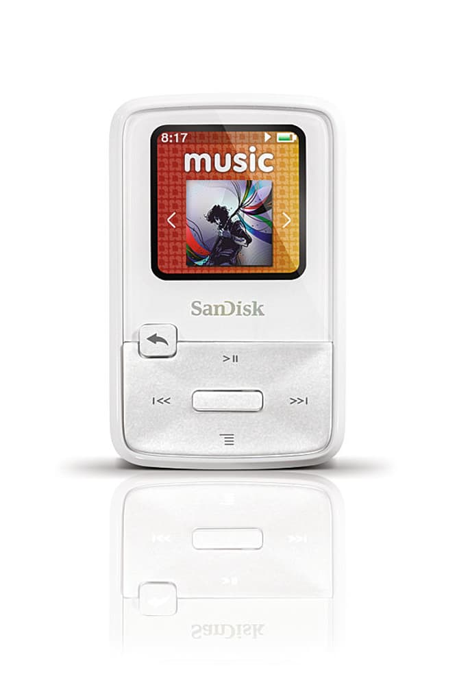 Clip Zip 4 GB schwarz MP3 Player mit Clip SanDisk 77354990000011 Bild Nr. 1