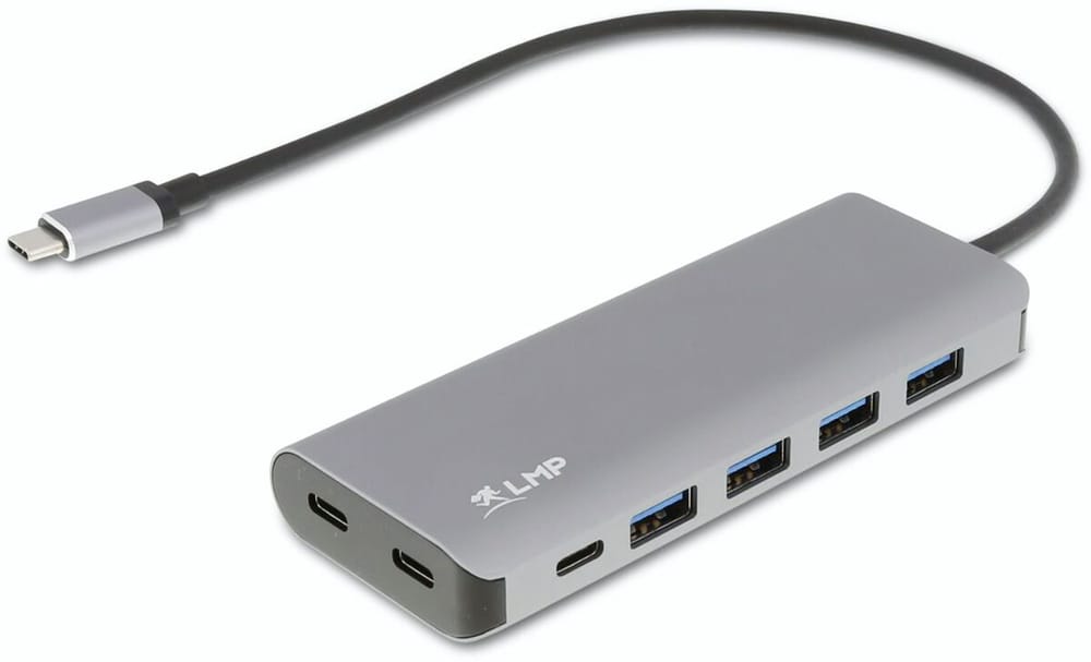 USB-Hub USB Type-C – USB-A 3.0 Hub USB + station d’accueil LMP 785300164398 Photo no. 1