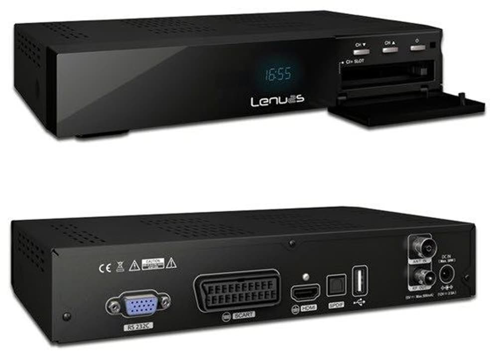 DVB-C HD-Empfänger Lenuss L1C 9000020379 Bild Nr. 1