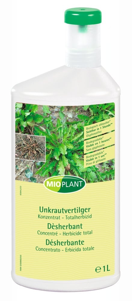 Unkrautvertilger-Konzentrat, 1 l Unkraut Mioplant 658422300000 Bild Nr. 1