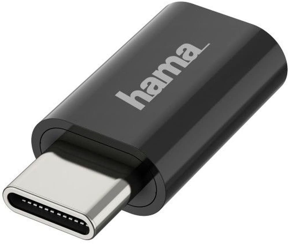 Adaptateur USB-OTG, fiche USB-C - port micro-USB, USB 2.0, 480 Mbit/s Adaptateur USB Hama 798295600000 Photo no. 1