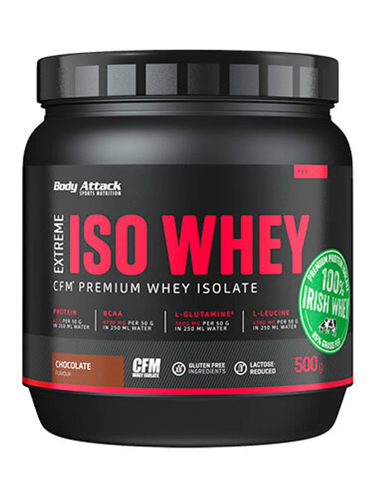 ISO Whey Professional Proteinpulver Body Attack 467393403600 Farbe 00 Geschmack Schokolade Bild-Nr. 1