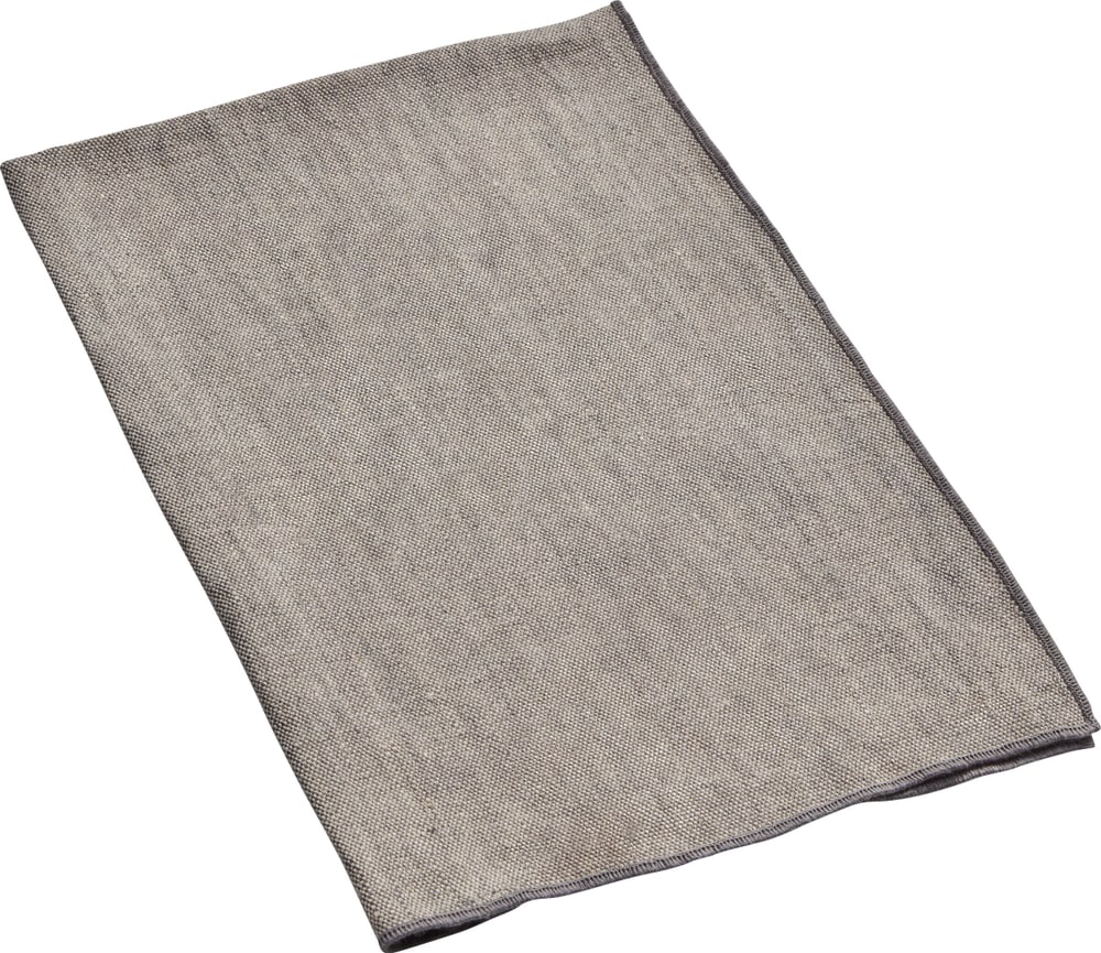 FLAX Serviette de cuisine 450798510080 Couleur Gris Dimensions L: 50.0 cm x H: 70.0 cm Photo no. 1