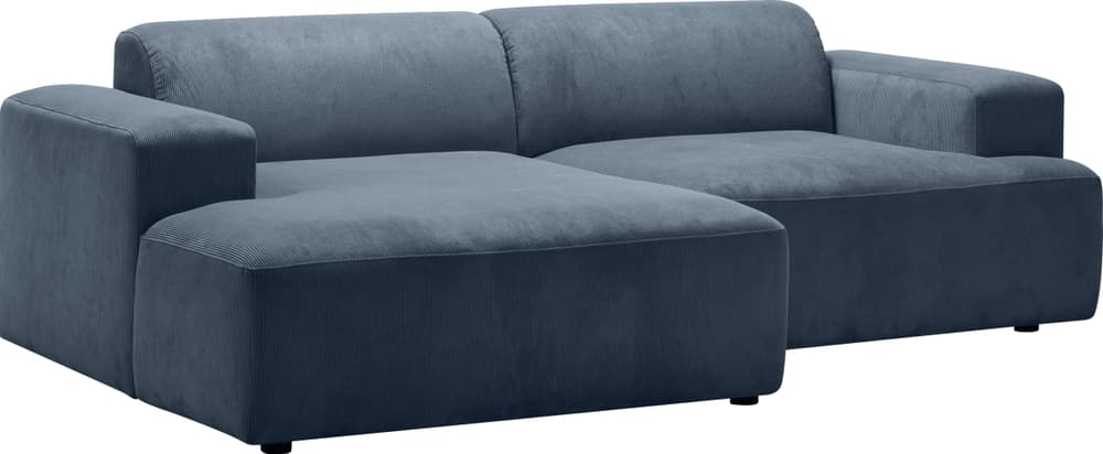 RACHIDA Ecksofa 405884650140 Grösse B: 240.0 cm x T: 144.0 cm x H: 75.0 cm Farbe Blau Bild Nr. 1