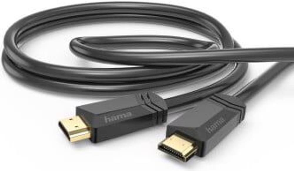 Cavo HDMI™ ad altissima velocità, certificato, 8K, oro, 2,0 m Cavo video Hama 785300180256 N. figura 1