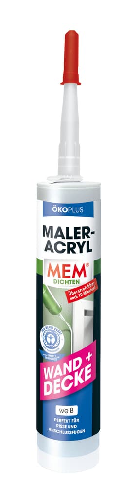 Maler-Acryl Ökoplus weiss, 300 ml Acryl Mem 676041800000 Bild Nr. 1
