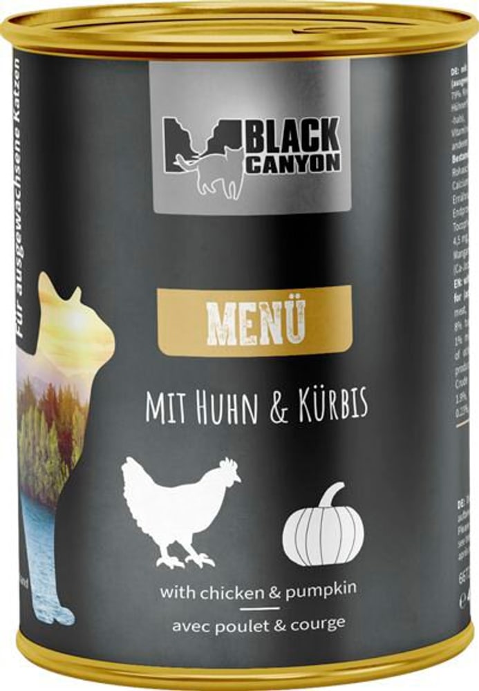 Katze Menü mit Huhn Nassfutter Black Canyon 658748200000 Bild Nr. 1