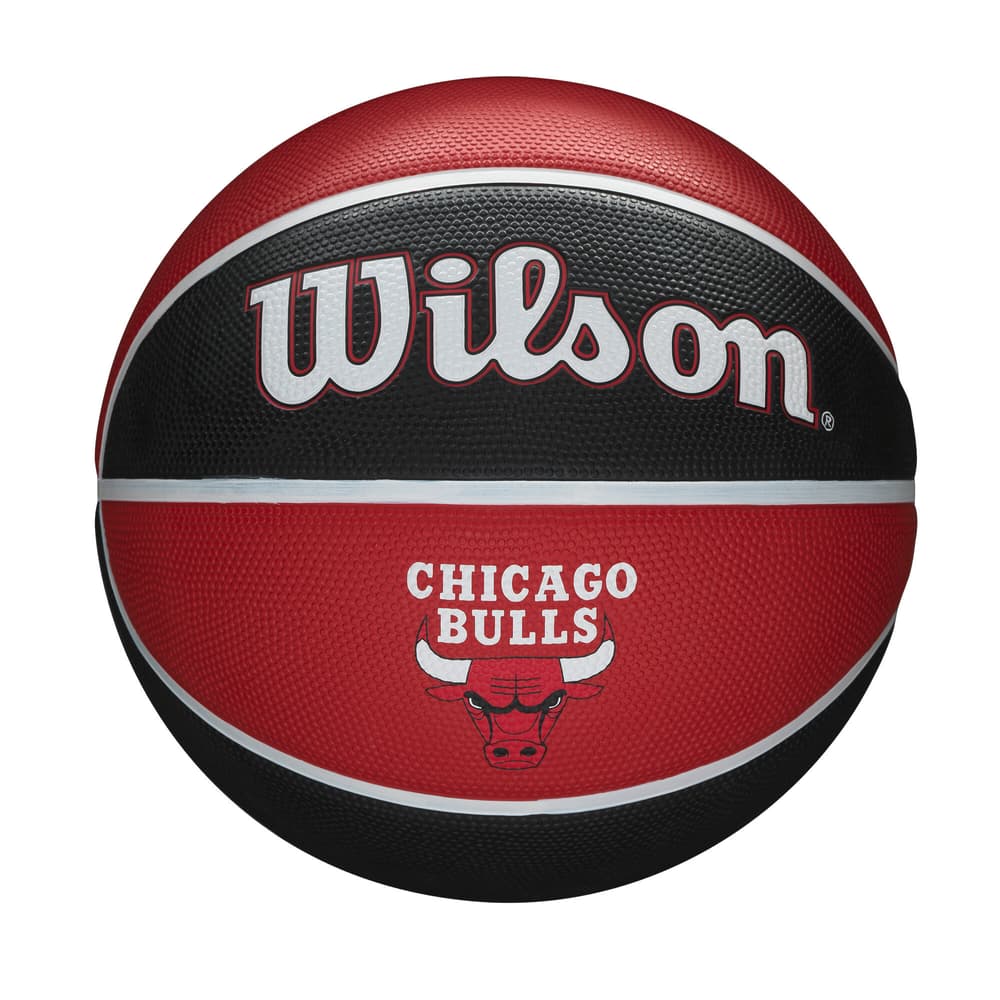NBA TEAM TRIBUTE BSKT CHI BULLS Pallone da pallacanestro Wilson 461972100730 Taglie 7 Colore rosso N. figura 1