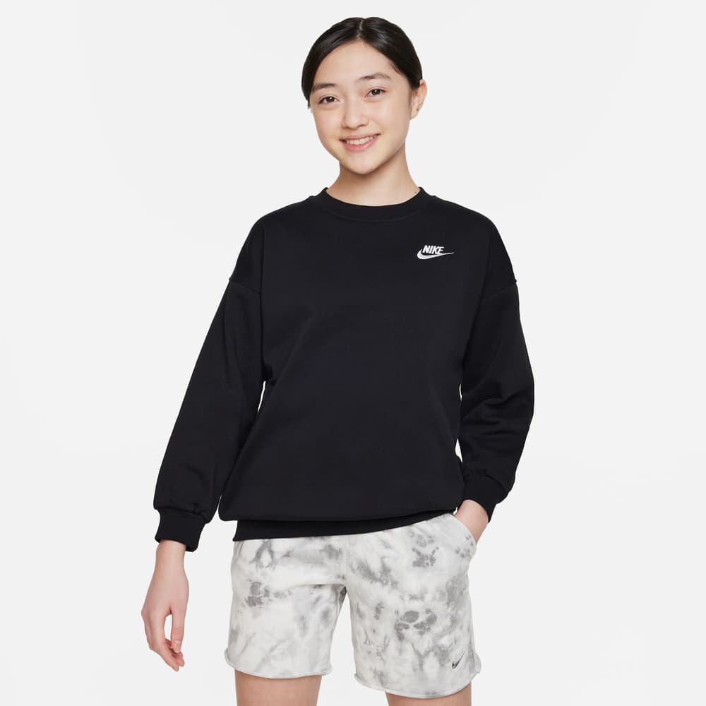Sportswear Club Fleece Oversized Sweatshirt Sweatshirt Nike 469355812820 Grösse 128 Farbe schwarz Bild-Nr. 1