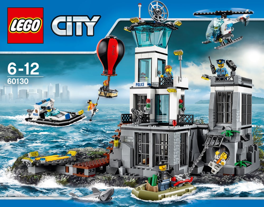 City La caserma della polizia dell'isola 60130 LEGO® 74454170000016 No. figura 1