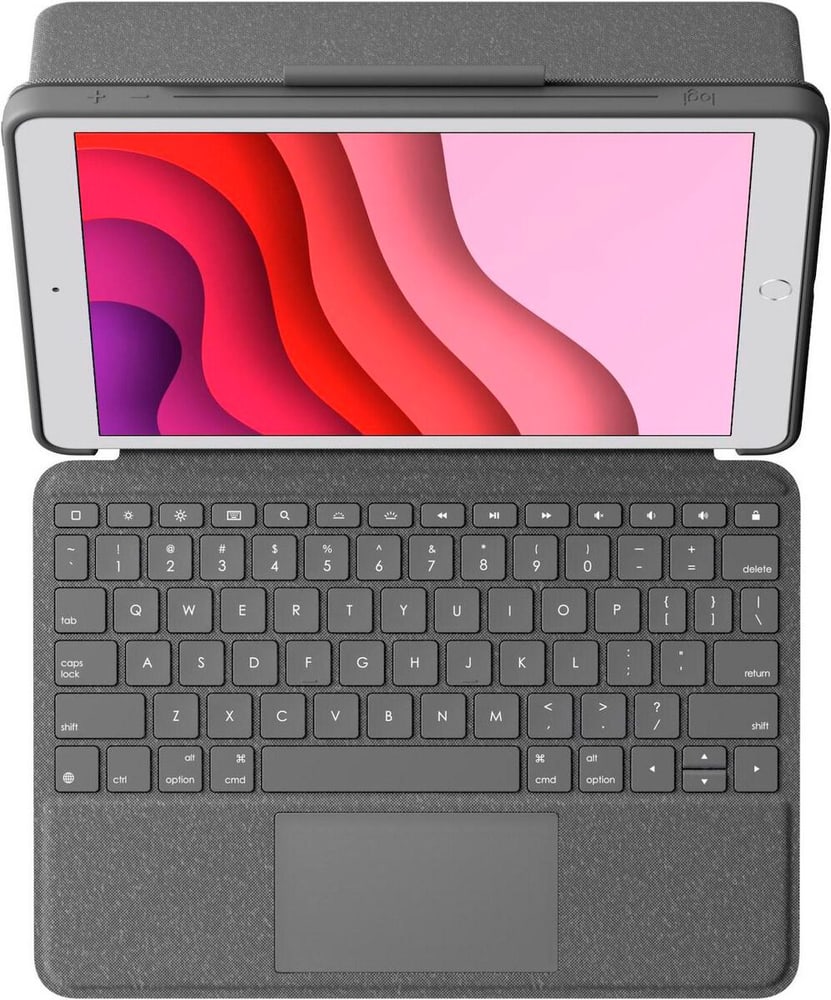 Combo Touch iPad 10.2" 7.-9.Gen Clavier pour tablette Logitech 785300196865 Photo no. 1
