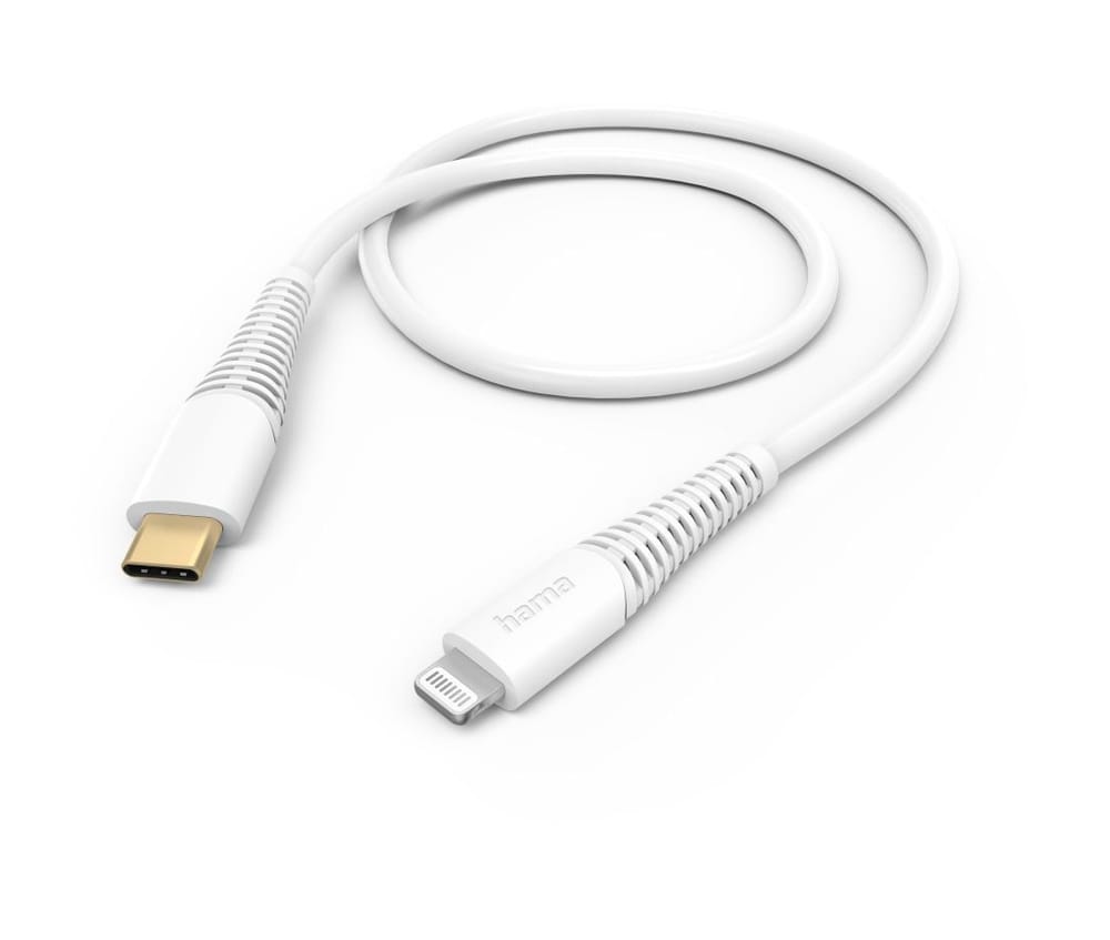 USB-C - Lightning, 1,5 m, bianco Cavo di ricarica Hama 785300173292 N. figura 1