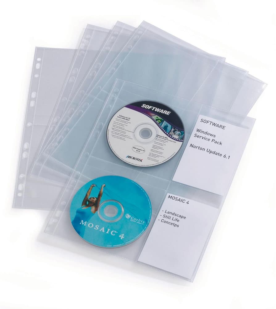 Classeur CD/DVD Cover Light M bleu Boîtier vide pour médias optiques DURABLE 785302435868 Photo no. 1