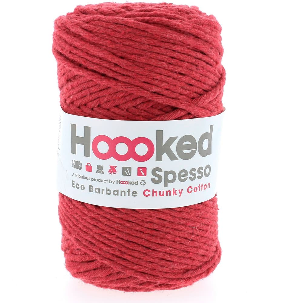 Spesso Chunky Cotton, Ruby Wolle Hoooked 669700125908 Bild Nr. 1