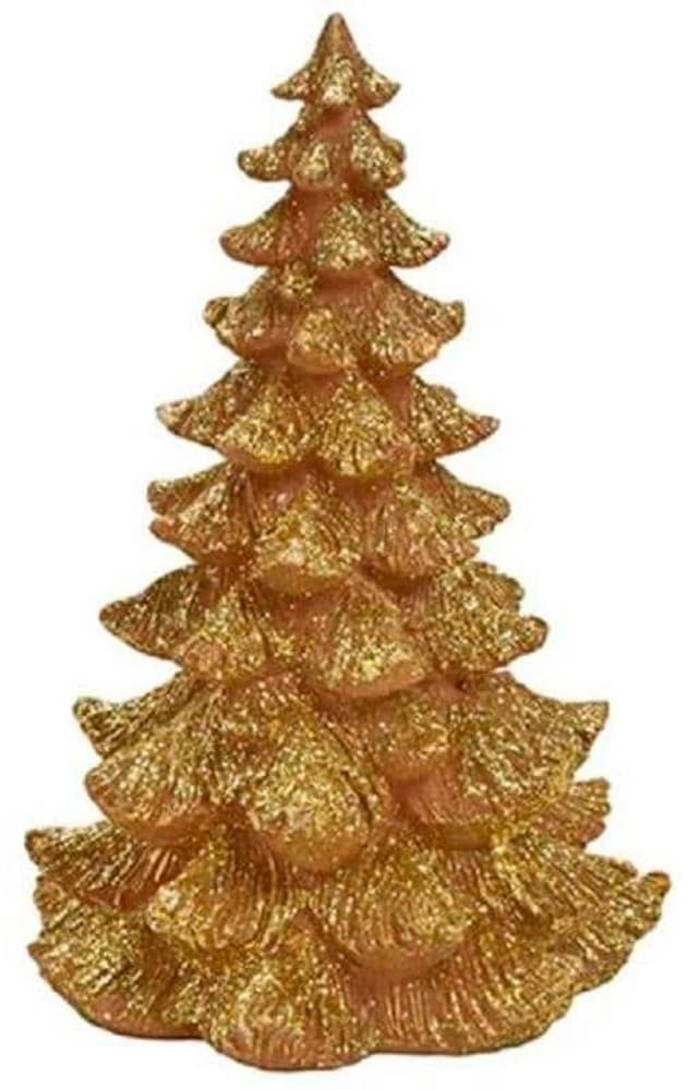 Weihnachtsbaum Gold, 18x25x18cm Deko Figur G. Wurm 785302444258 Bild Nr. 1