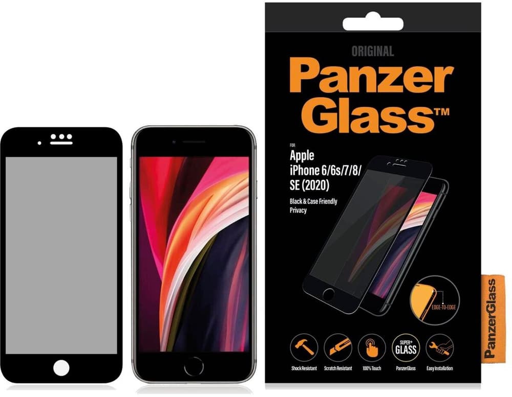Case Friendly Privacy iPhone 6/6S/7/8/SE Protection d’écran pour smartphone Panzerglass 785300187177 Photo no. 1