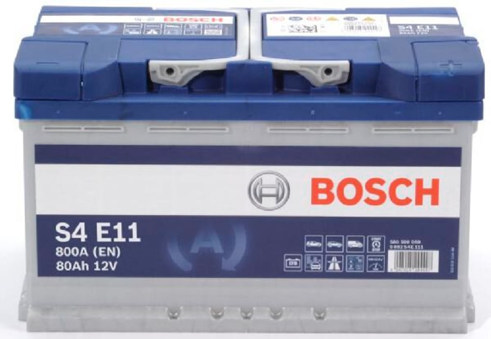 EFB-Batteria 12V/80Ah/800A Batteria per auto Bosch 621167100000 N. figura 1