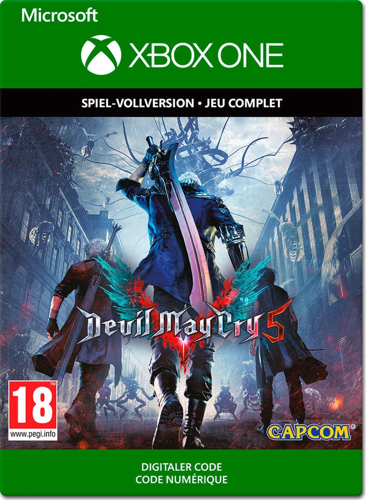 Xbox One - Devil May Cry 5 Game (Download) 785300142720 N. figura 1