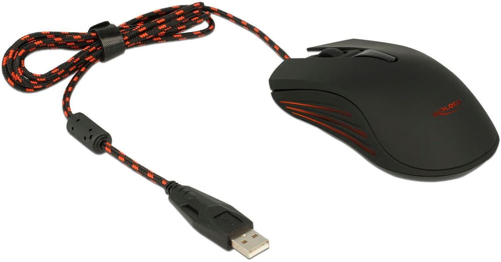 12531 USB 4800 dpi Mouse da gaming DeLock 785302404390 N. figura 1