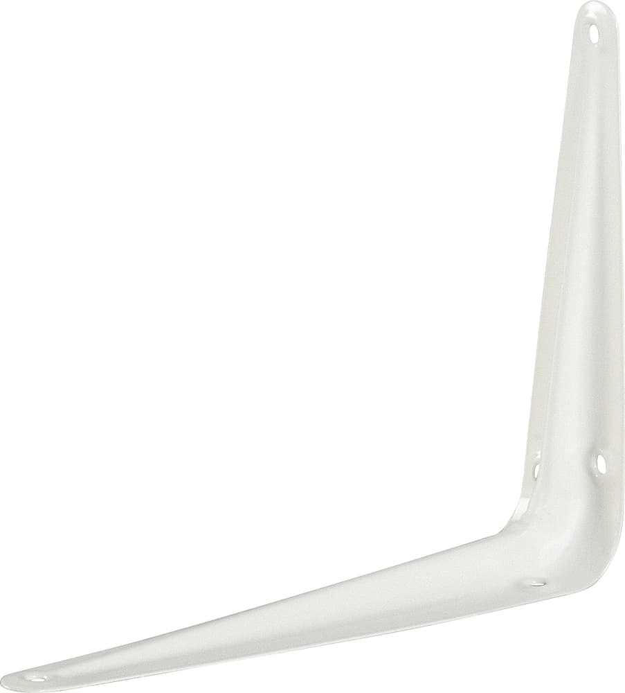 Mensola di lamiera Mensole pensili Mensola 606057000000 Colore Bianco Taglio 125 x 150 mm N. figura 1