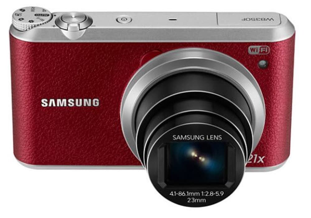 Samsung WB350F Kompaktkamera rot Samsung 95110011872114 Bild Nr. 1