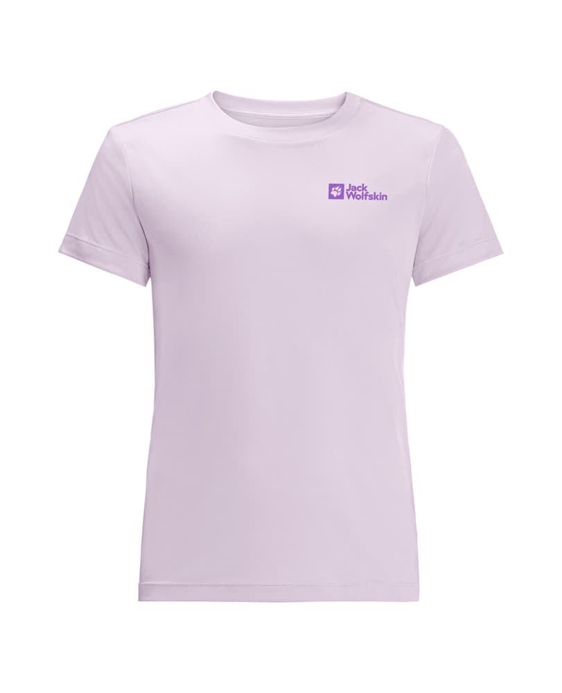 Active Solid T-shirt Jack Wolfskin 469349912891 Taille 128 Couleur lilas Photo no. 1