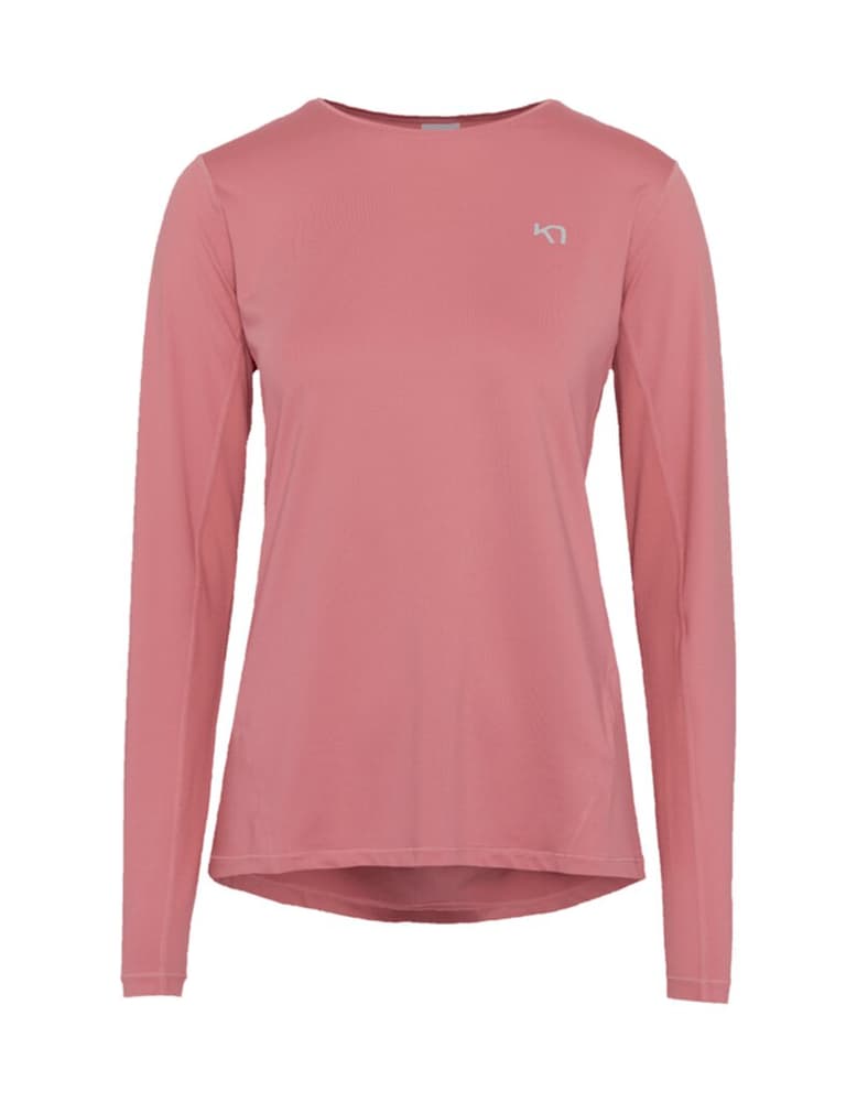 Nora 2.0 Long Sleeve Maglia a maniche lunghe Kari Traa 468720700652 Taglie XL Colore salmone N. figura 1