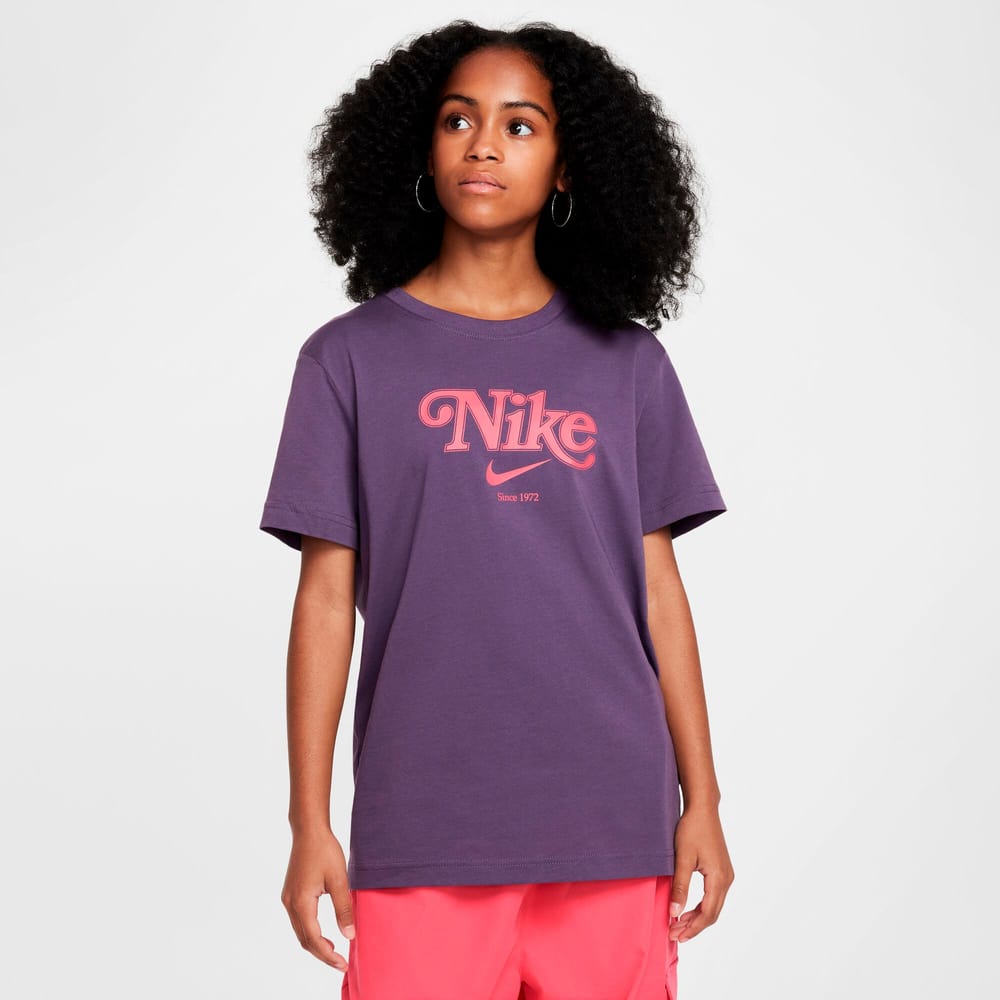 Sportswear T-Shirt T-shirt Nike 479191914049 Taglie 140 Colore viola chiaro N. figura 1