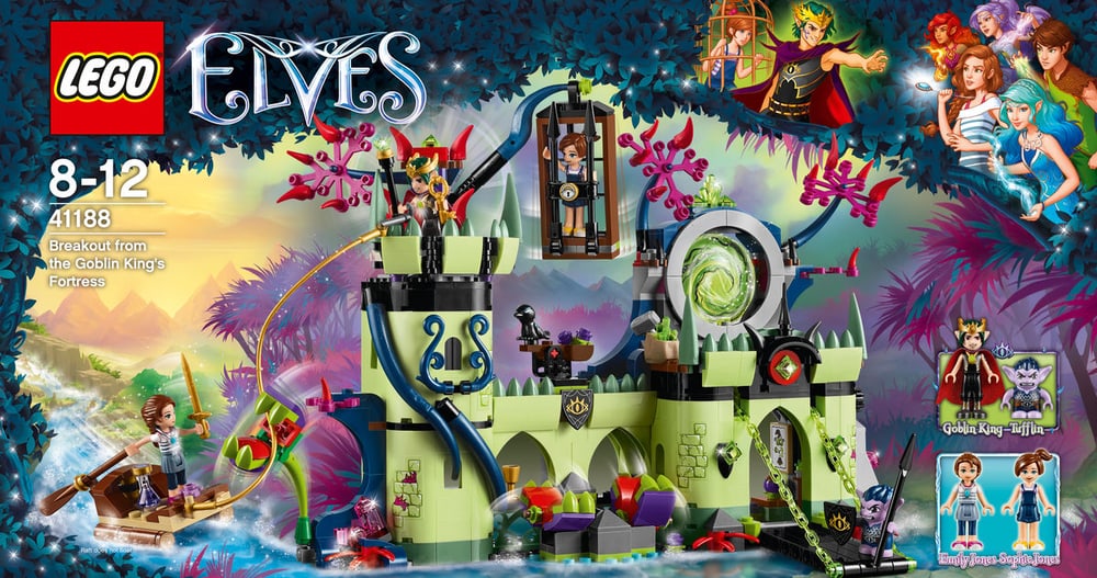 Elves Evasione dalla fortezza del Re dei Gobli 41188 LEGO® 74885180000017 No. figura 1