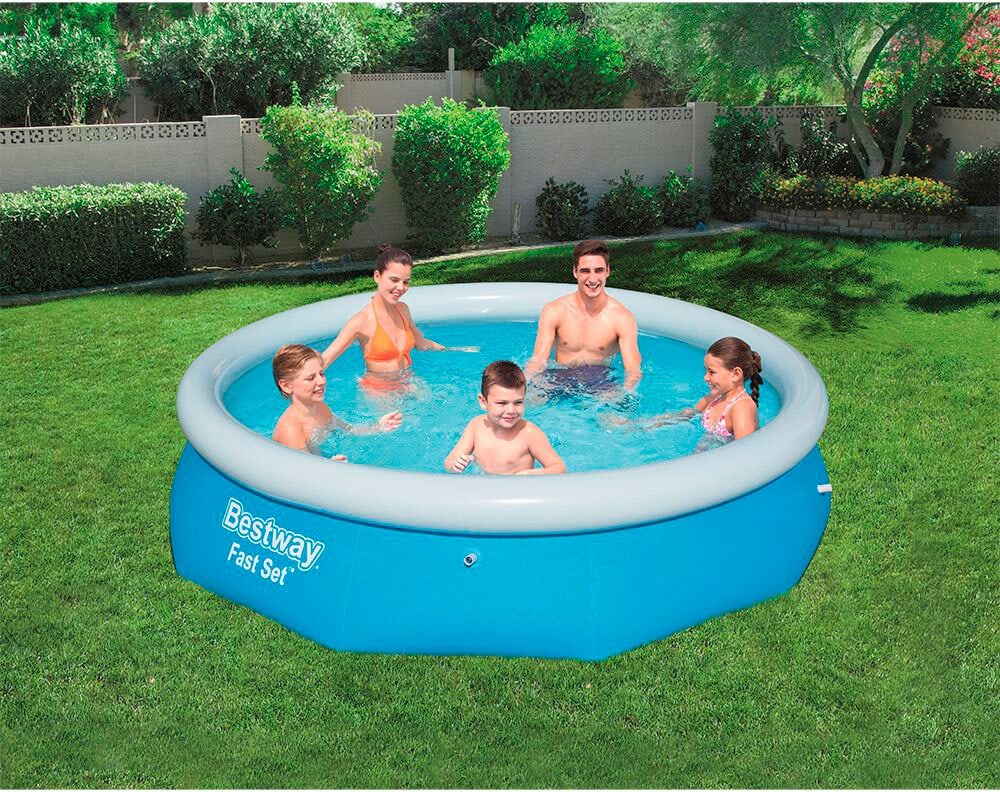 Fast Set piscine gonflable ronde 305 x 76 cm Piscines Bestway 669700106187 Photo no. 1