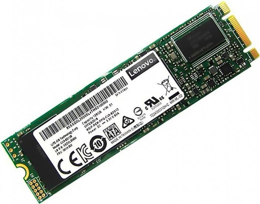 ThinkSystem Non-Hot Swap M.2 2280 SATA 128 GB Interne SSD Lenovo 785302409740 Bild Nr. 1