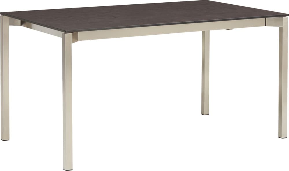 MALO Table à rallonge 408066015085 Dimensions L: 150.0 cm x P: 90.0 cm x H: 90.0 cm Couleur Gris clair Photo no. 1