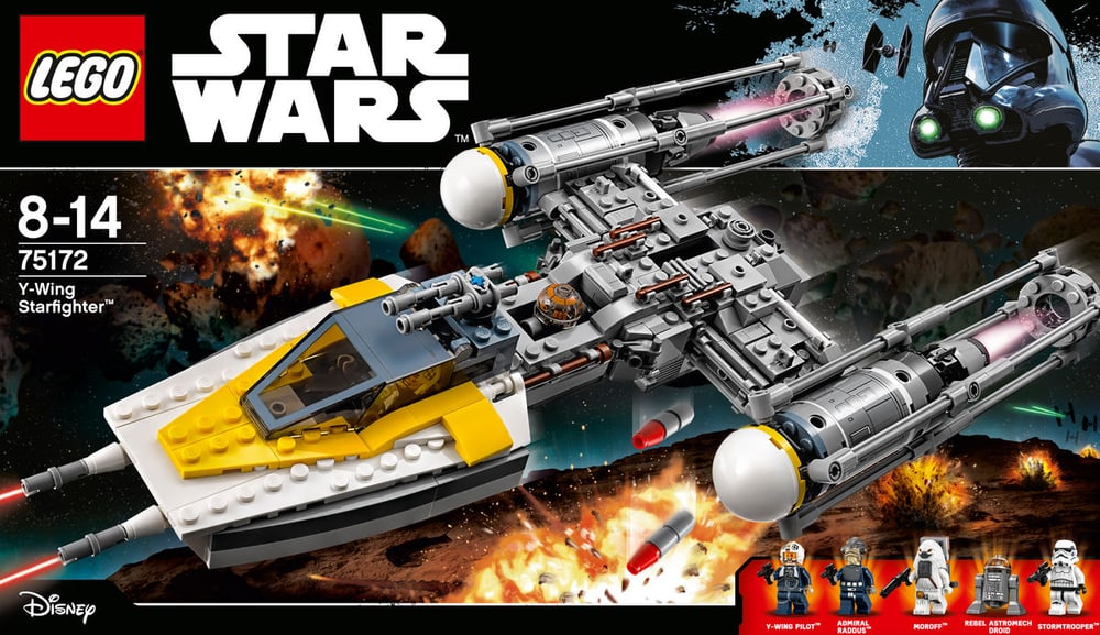 Ersatzteile & Zubehör zu Lego Star Wars Y-Wing Starfighter 75172 
