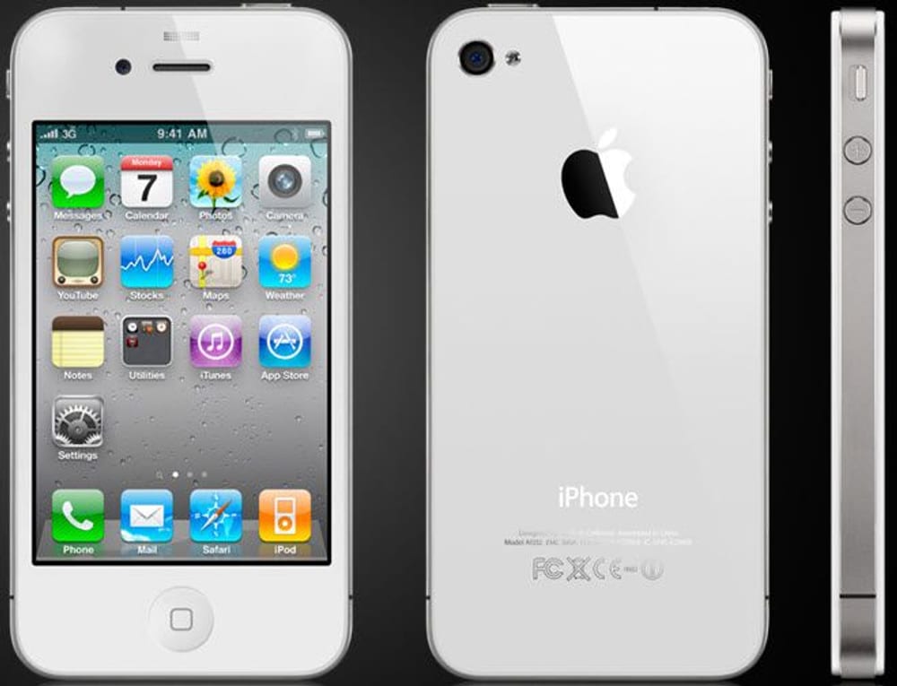 iPhone 4 16GB_white Apple 79454730001010 Bild Nr. 1