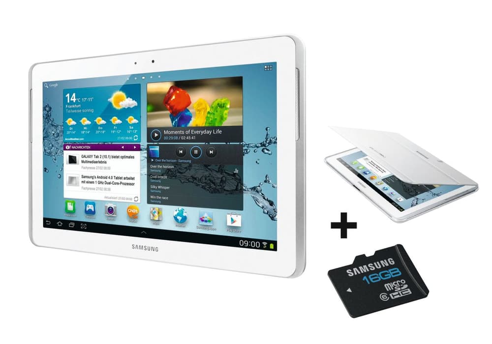 Galaxy Tab2 10.1 WiFi 16 GB bianco Bundle Samsung 79777680000013 No. figura 1