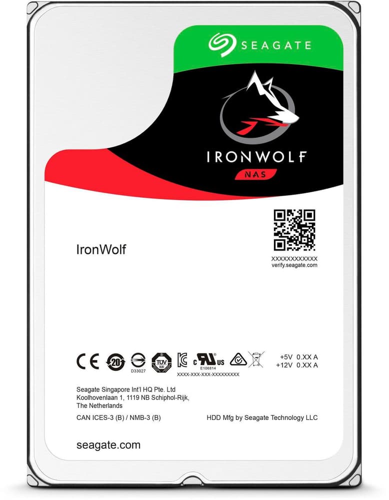 IronWolf Pro SATA 3.5" 4 TB Disco rigido interno Seagate 785300145847 N. figura 1